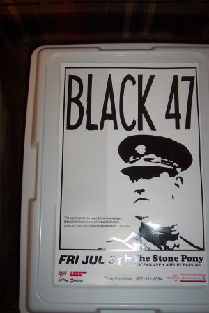 Black 47 Tour Poster