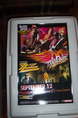 Aerosmith ZZ Top Tour Poster
