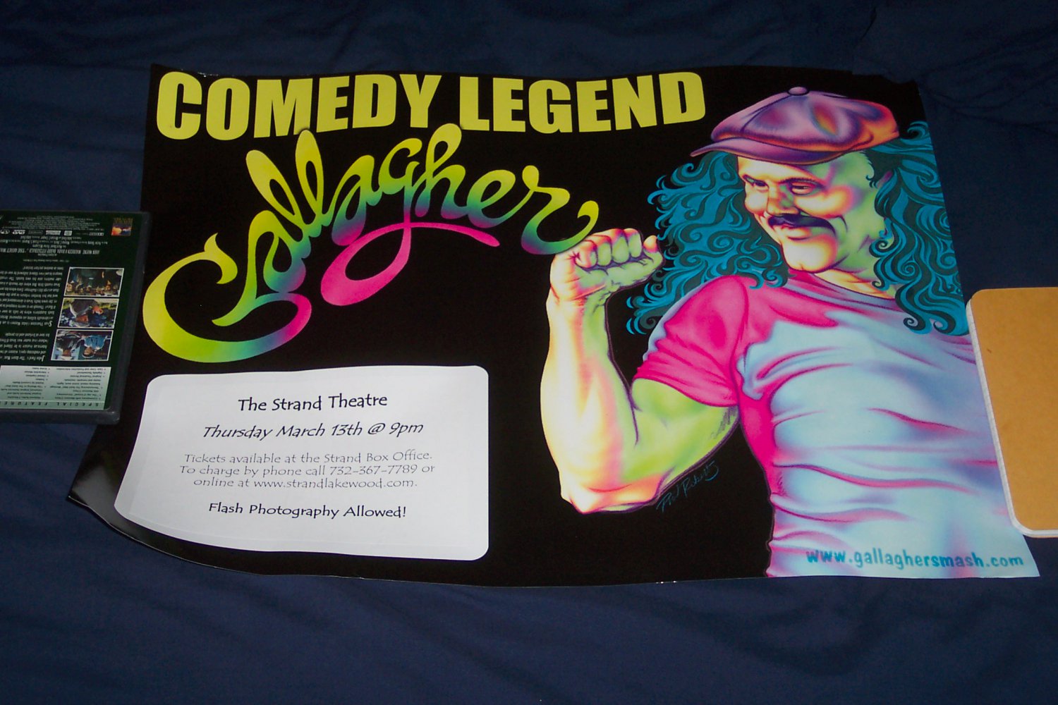 Gallagher Comedy Legend Tour Poster