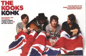 3 The Kooks Tour Handbills