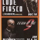 3 Lupe Fiasco Tech N9ne Concert Handbills