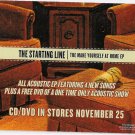 3 The Starting Line Album Handbills