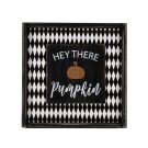 Artisasset HEY THERE PUMPKIN Halloween Hanging Sign Holiday Wall Sign