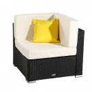 1 pcs Rattan Corner Sofa