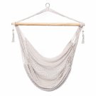 Hanging Rope,Cotton Rope Porch Chair，White