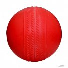 Red & White Synthetic Cricket Balls for Net Practice Knocking Session Pack of 6 Balls
