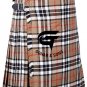 Men's Scottish 8 yard Outfit KILT Traditional Tartan Kilts With Free Accessories