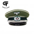 German Army Officer’s Cap WWII(1939-45) Reproduction Visor Cap Sizes 54 to 64 cm