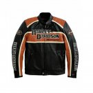 Harley Davidson Classic Cruiser 98118-08VM Leather Jacket, Handmade Motorcycle