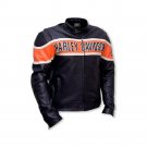Harley Davidson Men's Vintage Handmade Motorcycle Black HD Jacket-Mens Real Cow