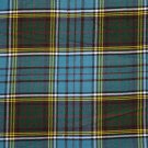 Scottish Acrylic Anderson Tartan Traditional Tam o' Shanter Flat Bonnet KILT Cap