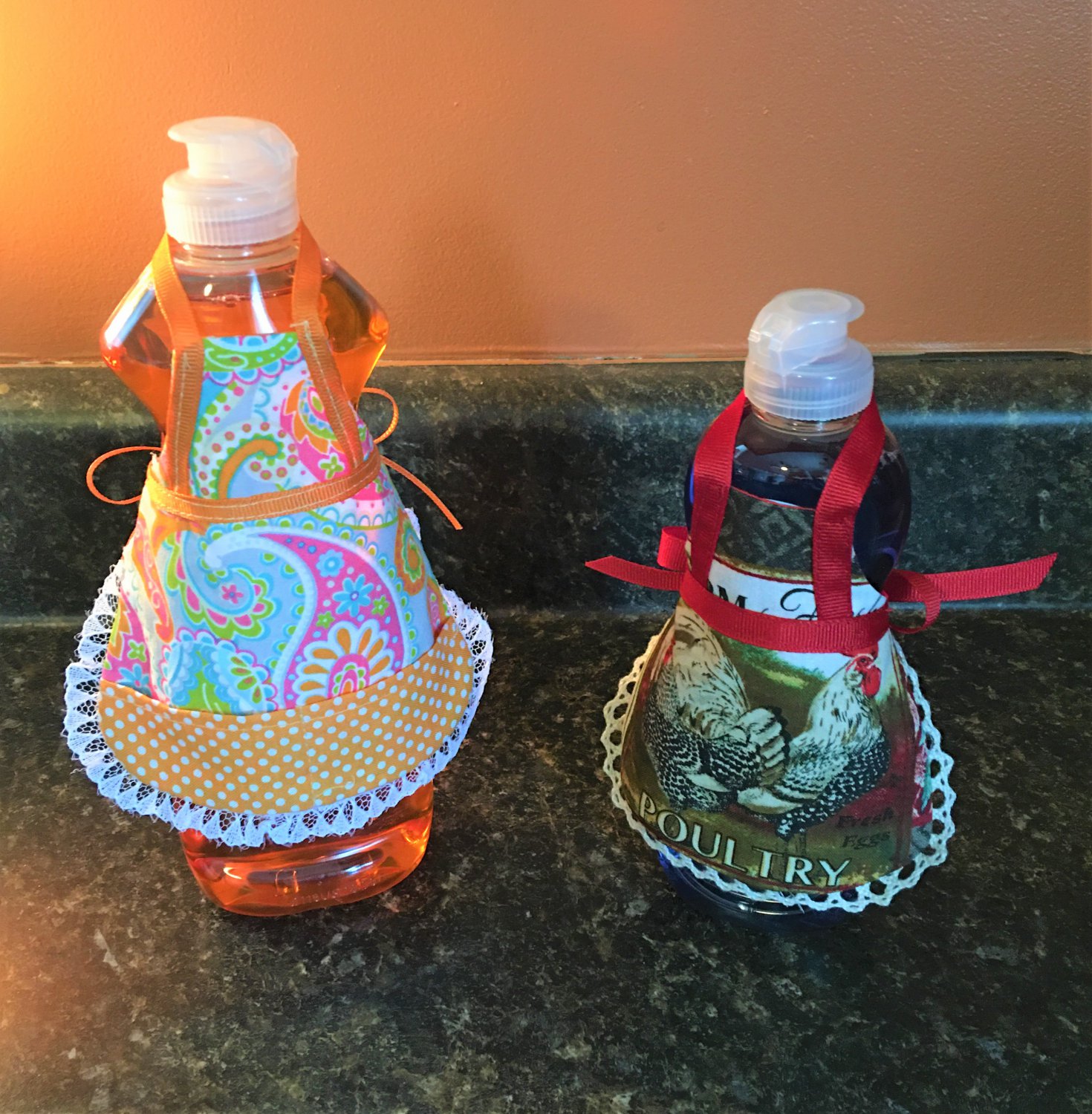 APRONS for Dish or hand soap dispenser