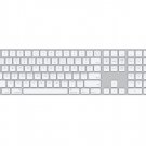 Apple Magic Keyboard with Touch ID and Numeric Keypad Wireless Gaming, Silver  - New 2021