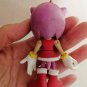 Amy Rose Sega Sonic The Hedgehog Action Figure Toys Gift Vintage 3" Collection