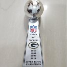 Green Bay Packers Super Bowl Championship VINCE LOMBARDI Trophy 9'' Nice Gift