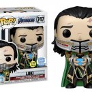 Avangers Endgame Loki #747 GITD Funko Pop! Collection Toy + Protector Nice Gift