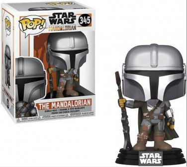 Star Wars: The Mandalorian #345 Funko Pop! Collection Toy + Protector Nice Gift