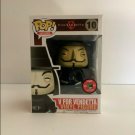 Metallic V for Vendetta #10 Funko Pop! Collection Toy + Protector Nice Gift