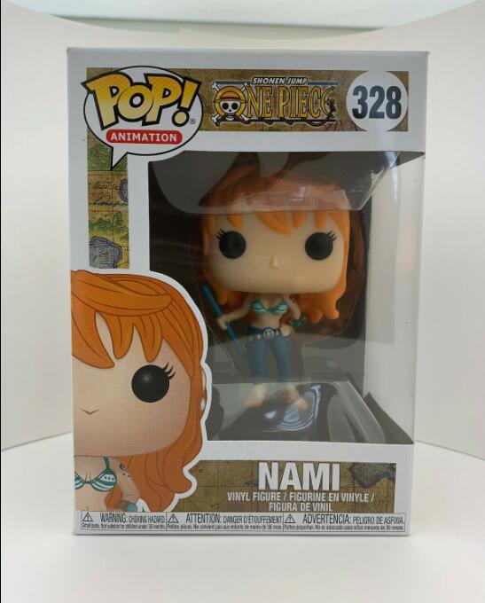 Animation: Shonen Jump One Piece Nami #328 Funko Pop! Collection Toy ...