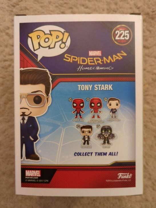 tony stark 225 funko