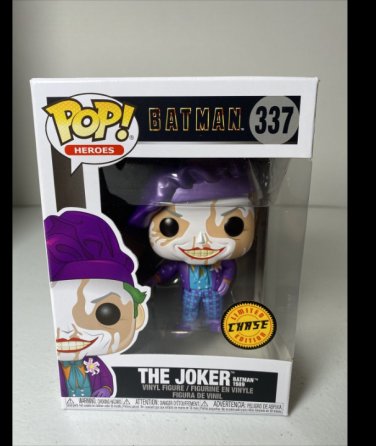 DC heroes The Joker#337 Funko Pop! Collection Toy + Protector Nice Gift