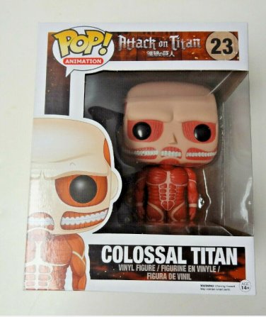 Animation Attack on Titan #23 Funko Pop! Collection Toy + Protector Nice Gift
