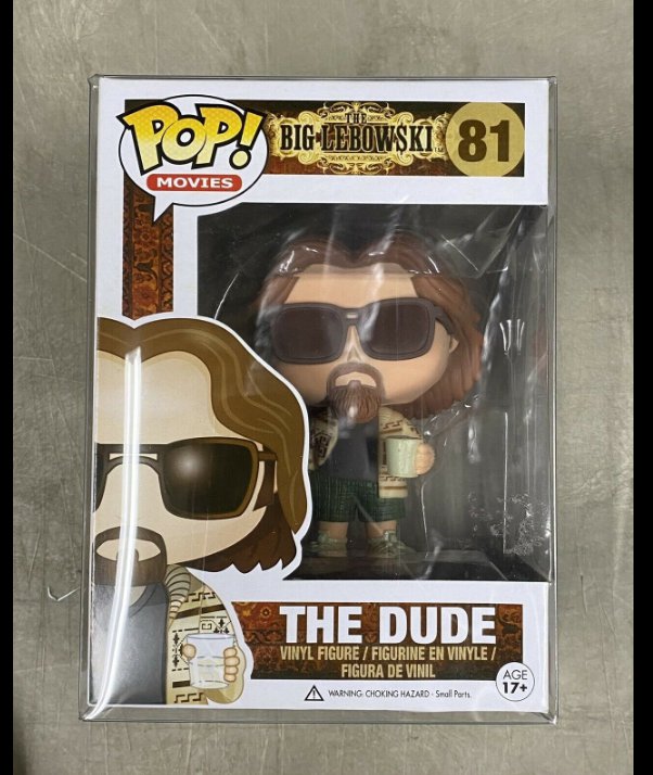 The Dude The Big Lebowski #81 Funko Pop! Collection Toy + Protector ...