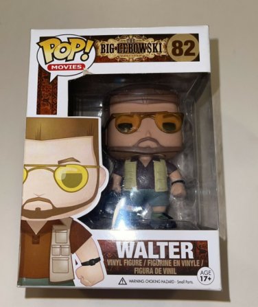 The Big Lebowski - WALTER #82 Funko Pop! Collection Toy + Protector Nice Gift