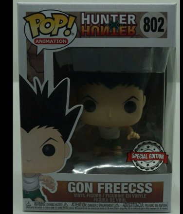 Animation Hunter X Hunter Gon Freecss #802 Funko Pop! Collection Toy + Protector Nice Gift