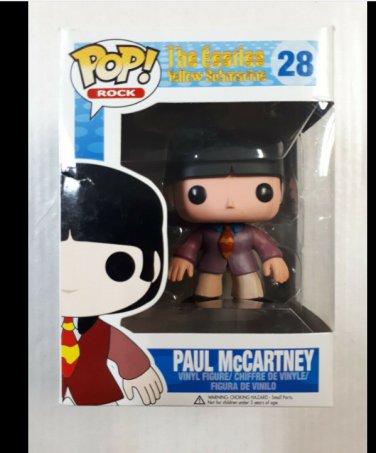 The Beatles Yellow Submarine Paul McCartney #28 Funko Pop! Collection Toy + Protector Nice Gift