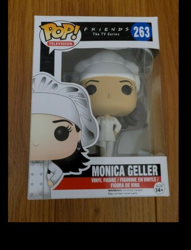 TV Monica Geller #263 Funko Pop! Collection Toy + Protector Nice Gift