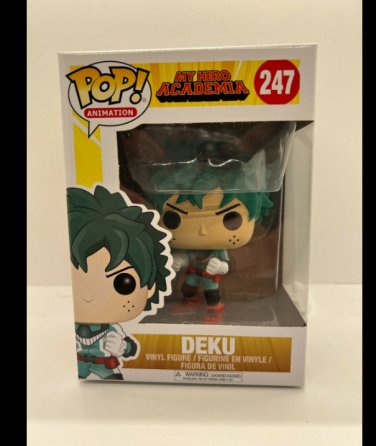 My Hero Academia DEKU Figure #247 Funko Pop! Collection Toy + Protector Nice Gift