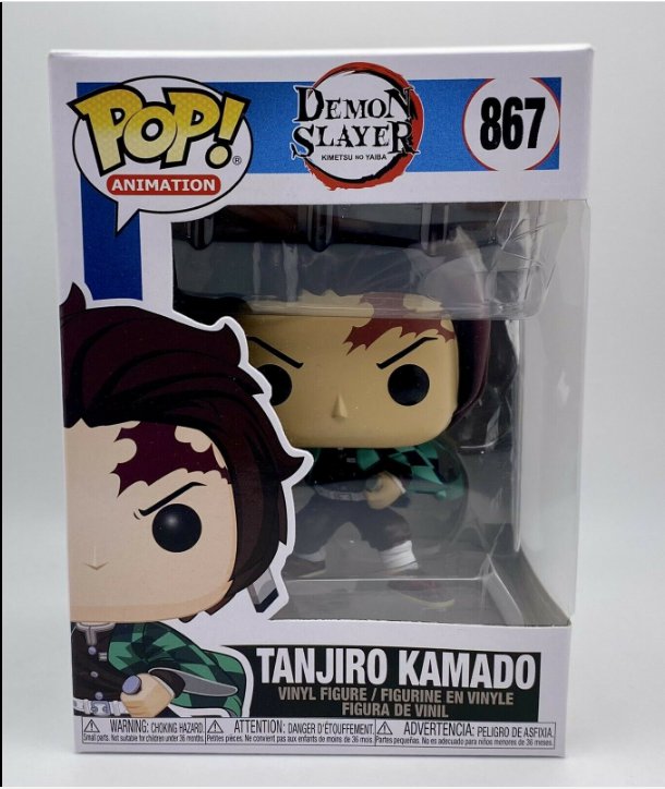 Demon Slayer - Tanjiro Kamado #867 Funko Pop! Collection Toy ...