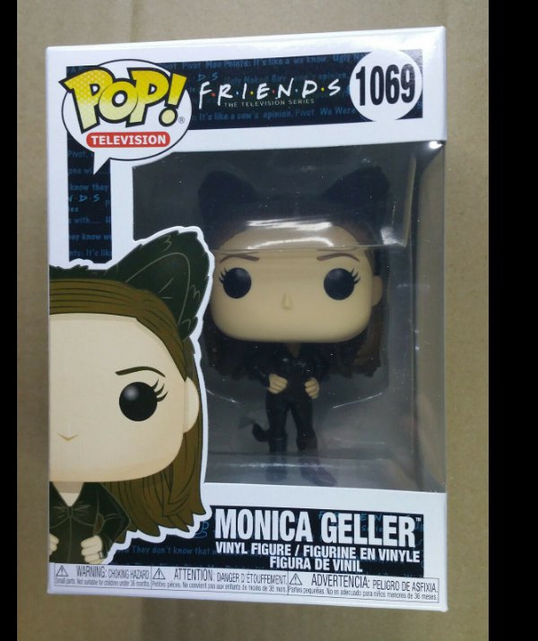 Funko Pop! TV: Friends - Monica Nei Panni Di Catwoman? No, è Rabbit Di 8 Mile! | Figura 9,5 Cm In Vinile | Collezione Ufficiale