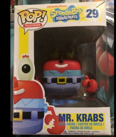 SpongeBob SquarePants Mr. Krabs #29 Funko Pop! Collection Toy + Protector Nice Gift