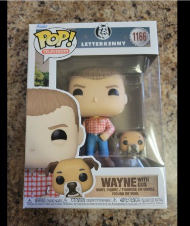 Television - Wayne with Gus #1166 Funko Pop! Collection Toy + Protector Nice Gift