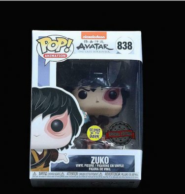 Avatar The Last Airbender Zuko #838 Funko Pop! Collection Toy + Protector Nice Gift