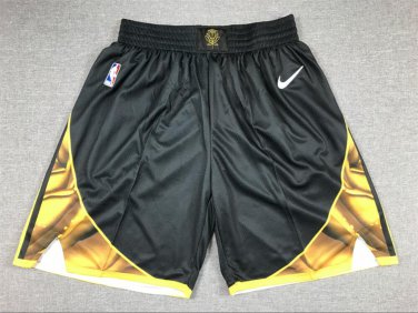 Golden State Warriors City Edition Swingman Shorts - Black