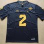 Blake Corum #2 Michigan Wolverines College Football Jersey Navy Fans Gift