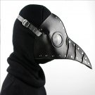 Plague Doctor Bird Mask Long Nose Beak Cosplay Steampunk Halloween Costume Black Gift HG074