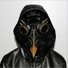 Plague Doctor Bird Mask Long Nose Beak Cosplay Steampunk Halloween Costume Black Gift HG079