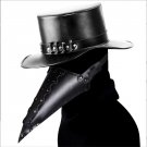 Plague Doctor Bird Mask Long Nose Beak Cosplay Steampunk Halloween Costume Black Gift  PBM007