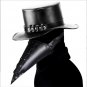Plague Doctor Bird Mask Long Nose Beak Cosplay Steampunk Halloween Costume Black Gift  PBM007