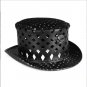 Splice Riveted Hat Neutral PU Leather Theater Plague Doctor Cosplay Steampunk Costume Gift HT073