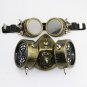 Cosplay Steampunk Punk Sliver / Gold Mask With Goggles Custume For Men Easter Halloween Gift