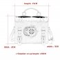 Steampunk New Handbag Top PU Leather Punk Industrial Retro Shoulder Bags Gift