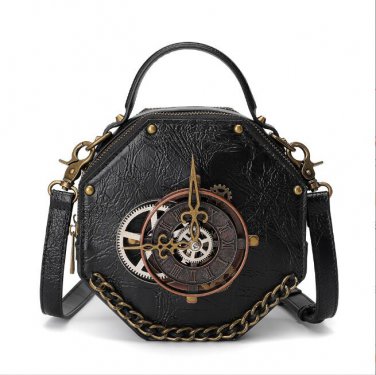 Steampunk Punk Industrial Retro Style Women's One Shoulder Crossbody Bag Tote Gift FBG166