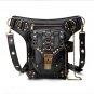 New PU Leather Skull Steampunk Rock Punk Leg Waist Bags Shoulder Crossbody Gift HG043