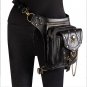 New PU Leather Skull Steampunk Rock Punk Leg Waist Bags Shoulder Crossbody Gift HG043
