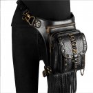 New PU Leather Skull Steampunk Rock Punk Leg Waist Bags Shoulder Crossbody Gift HG130